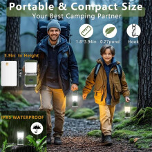 Portable Camping Lantern,Brightness Can Be Adjusted, Emergency Lights for Power Outages, Waterproof Camping Lamp