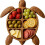 Turtle Charcuterie Platter - Wooden Shaped Fruit Platter Animal Patterned Parties Functional Fruit Display Kitchen Decor 1