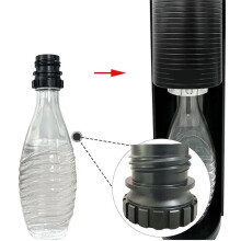 Soda Bottle Adapter for 0.7L Glass Bottles Professional,Portable for Soda Machine Replacement