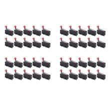 40 Stücke Micro-Roller Hebel Arm End Schalter Öffnen Kw12-3 Pcb Mikro Schalter