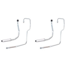 4x 11427608123 11427608124 Engine Turbocharger Oil Supply & Return Hose Pipe for N13 F20 F21 F30 3 Series