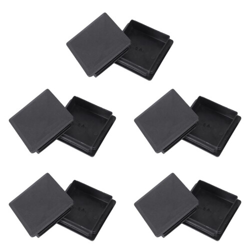 80mm X 80mm Square Plastic Caps Pipe Tube Inserts End Plug 10 Pieces