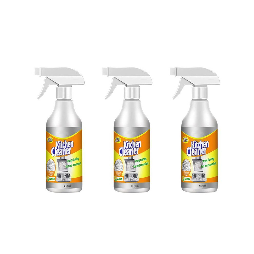 Semoic 3X Powerful Heavy Foam Cleaner Stain Remover Multipurpose Kitchen Grills Ovens Dirt Oil Cleaning Spray Foam Washing Tool