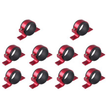 10X Red 60mm Fuel Pump Single Mount Bracket Fuel Filter External Bracket Clamp Cradle for 044