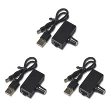 3X PWM Speed Controller 4Pin Fan Speed Controller USB TYPE-C Power Supply DIY Water-Cooling for 4-Wire 12v Fan/Pump