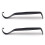 2X Versatile Pottery Trimming Tools, Sharpened Pottery Tool for Potter, Quality Double Ended Clay Trimming Tool 1