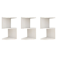 3X Corner Shelf Corner Punching-Free Corner Bookshelf Kitchen Triangle Cabinet Storage Rack