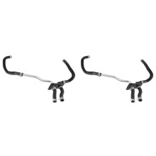 2X New High Quality Heater Water Pipe Heater Supply and Return Hose 55038030AN for Grand Cherokee Durango