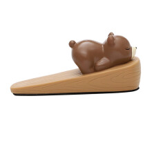 Cute Animal Door Stopper Wedge, NonSlip Door Stop for Bottom of Door, Wall Protector (#2)