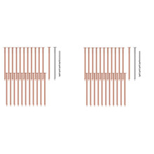 50 Pcs Copper Nails to Killing Trees,3.5 Inch Pure Copper Nails Bulk,Stump Removal Spikes Hardware Nails for Trees