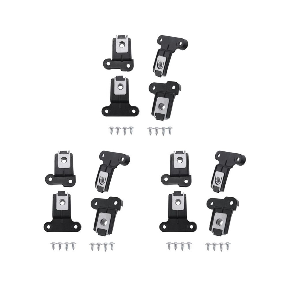 3X Left&Right Bracket Tab Repair Kits For 2016-2024 Head Fixed Holder Mount 2G0998225 2G0998226 Light 6033003446968