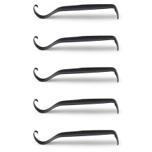 5X Versatile Pottery Trimming Tools, Sharpened Pottery Tool for Potter, Quality Double Ended Clay Trimming Tool