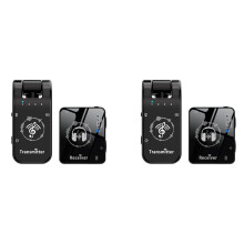 2X Sistema de Transmisión de Monitor de Oído Inalámbrico Sistema de Transmisión de Monitor de Oído Inalámbrico Transmisor Más Receptor