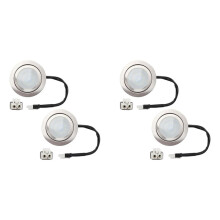 12V 1.5W Range Hood Lights with EL Socket Male, 4Pack Hole Closet Stove LED Light Recessed, Kitchen Light Bulb