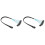 2X  Sas Sff-8087 to 4 Sff-8482 Server Array Card Hard Drive Data Cable  Power Cable 1m 1