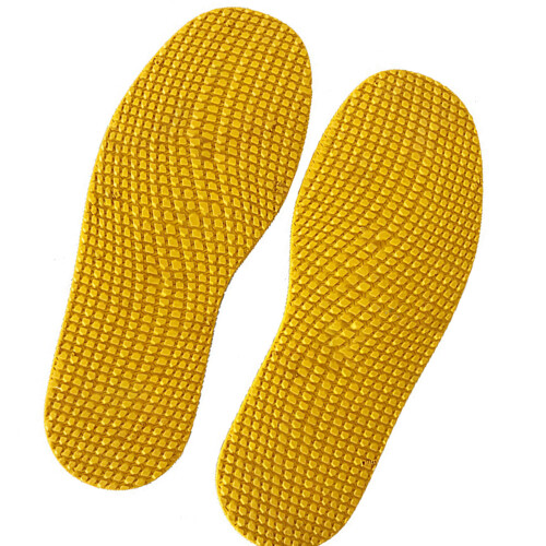 Chaussure de remplacement antidérapante avec semelles en-Jaune