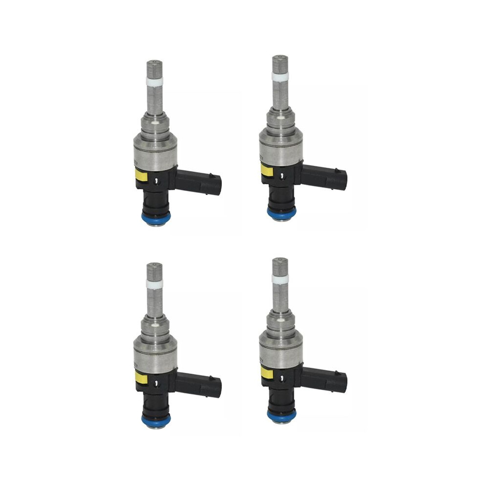 4X Fuel Injector A2710781123 For C180 C200 C250 E200 E250 Slk200 250 Black/Silver 4713919592028