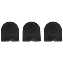3X Manual Barista Coffee Espresso Latte Art Pen Tamper Holder Silicone Pad Mat Kitchen Accessories Black