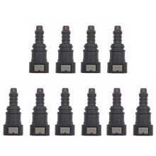 5X 9.89 Id8 Gebogener Kraftstoff Leitungs Schnell Anschluss, Harn Stoff Rohr Befestigungs Rohr Anschlüsse Gas Filter Anschluss Kraftstoff Schnell