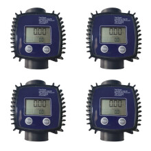 4X Turbine Oil Fuel Flow Meter K25 Water Flow Meter LCD Flow Meter Pipeline Liquid Flow Meter Sensors 2.3-3.3V-B