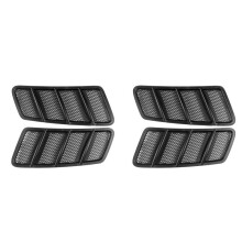 4x Nouveau Couvercle de Moteur de Voiture pour - GL/Classe M GLE GLS C292 W166 X166 Grille D'Admission D'Air LH+RH A1668800105 A1668800205