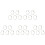 25pcs Stainless Steel Screw Locking Wire Keychain Cable Key Rings Outdoor Accessory 1