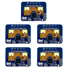 5X 24G MmWave LD2410C Human Presence Sensor Motion Detection Module