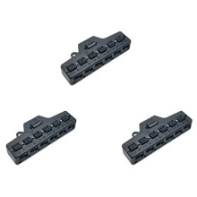 3X 6Ports Quick Connect Out Splitter Quick Splitter Out Splitter Lighting LED Strip Model Lghts Railway Layout