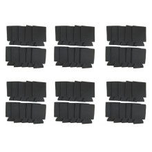 60PCS Neoprene Beer Can Cooler Drink Cup Bottle Sleeve Insulator Wrap Cover New Black