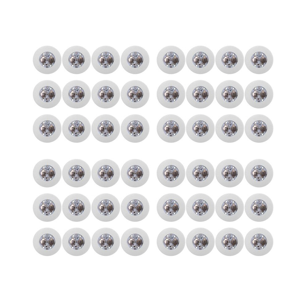 Semoic Led Coaster,48 Pack Light Coasters,Led Bottle Lights,Led Sticker Coaster Discs Light For Flash Light Cup