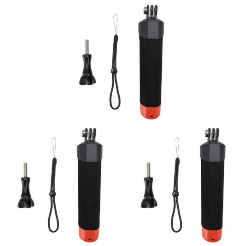 3X Waterproof Floating Hand Grip Handle Diving Mount Kit for  8 Sport Cameras
