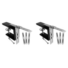 2X Zipper Jig Sliders,Quick Zipper Jig Slider,Stainless Steel Zipper Sliders Puller,Clothing Store Home for Pant,Dress
