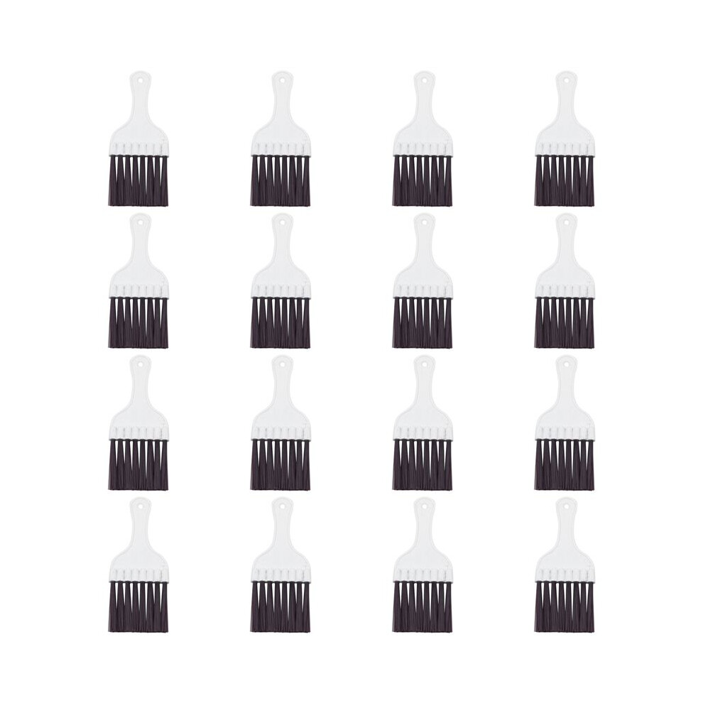 Semoic 16 Packs Air Conditioner Condenser Fin Cleaning Brush Refrigerator Coil Cleaning Whisk Brush Small Plastic Whisk Brush