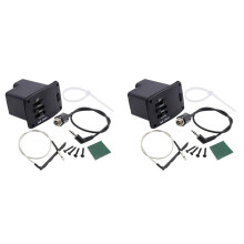 2X Pickups UK-2000 Ukulele Guitar Pickup 2 Band UK2000 EQ Equalizer System for Ukulele Guitarra