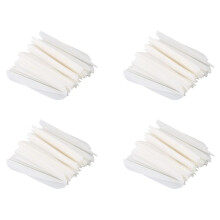 Arrows Vanes 4 Inch Plastic Feather Fletching voor Doe-Het-Boogschieten Pijlen 200 Pack (Wit)