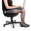 Office Chair Glides and Wheel Stoppers, Replacement Fixed Casters 4/5/6 Pack, Black, Floor Safe 4