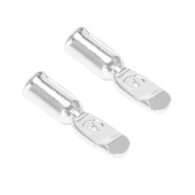 2X für Anderson Style Stecken Verbinder 50A 600V 6-12AWG AC/ Elektrowerkzeug für 6AWG Plattierte Massive Anschluss Stecker Grau