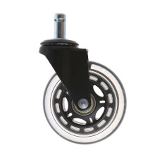 Office Chair Casters 5pcs Heavy Duty Locking Wheels with Dual Locking Mechanism Universal Fit Silent Rolling