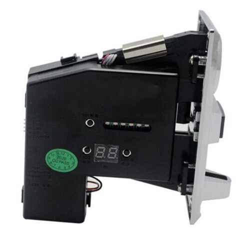 6X Durable Programable Multi Coin Acceptor Electronic Roll Down Coin Acceptor Selector Mechanism Side Coin Selector