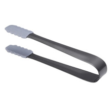 Silicone Mini Tongs, Food Tongs Small Stainless Steel Serving Tong for Ice Cube Sugar Fruits Salad Barbecue Grilling Buffet Kitchen Tongs for Cooking