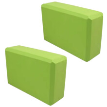 Yoga Blocks Gym Blocks Exercise Workout Fitness Bricks Pilates Stretch Handstand Non-Slip (1/2 Pcs)