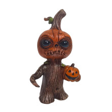 Halloween Resin Set Cute Pumpkin Figurines Garden & Tabletop For Home Party Festival