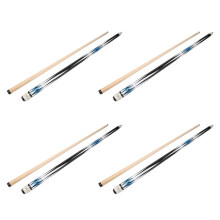 4Pcs Pool Cues,57Inch Cue Sticks Maple Wood Billiard Cue Sticks Cue Stick for Professional Billiard Players,