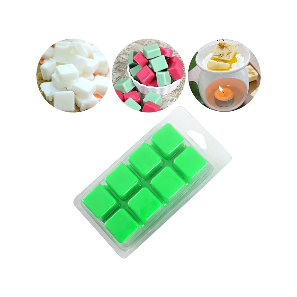 Wax Melt Containers-8 Cavity Clear Empty Plastic Wax Melt Molds-50 Packs Cubes Clamshells For Tarts Wax Melts 6031700194953