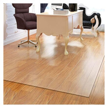 Office Chair Mat for Hardwood and Hard Floors, Clear NonSlip PVC, 2mm Thick, 60/90/100/120/1