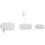Tuya Zigbee 3.0  Contact Detectors Security Gate Door Window Sensor Transducer  Life Home(3PCS) 1