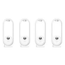 4X Wall Mounted Essential Oil Diffuser Rechargeable Timed Spray Aromatherapy Humidifier Digital Display Air Freshener