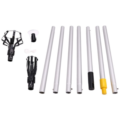2 Set High Ceiling Light Bulb Changer, Light Bulb Changer, Assembled Light Bulb Extension Rod 1