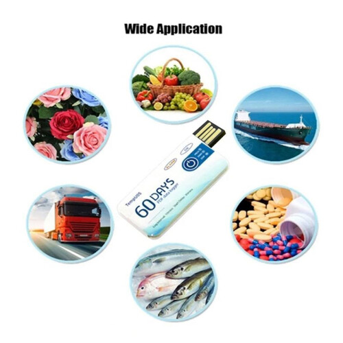 10X TempU05 Temperature Data Logger 60 Days Disposable Temperature Analyzer PDF USB 1