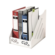 File Organizer with MultiCompartment Design, Durable Desk File Rack for Office and Home Storage